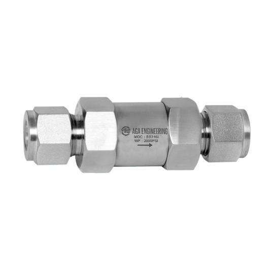 Check Valves<br>(Inch OD Tubes)